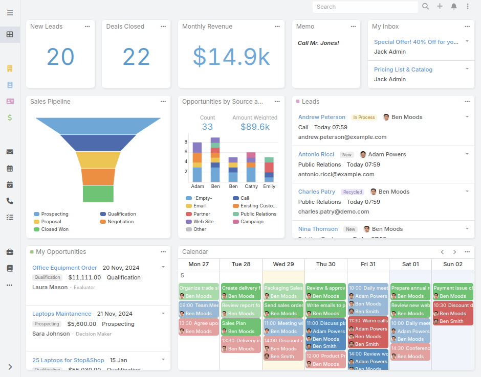 EspoCRM EspoCRM-Interface